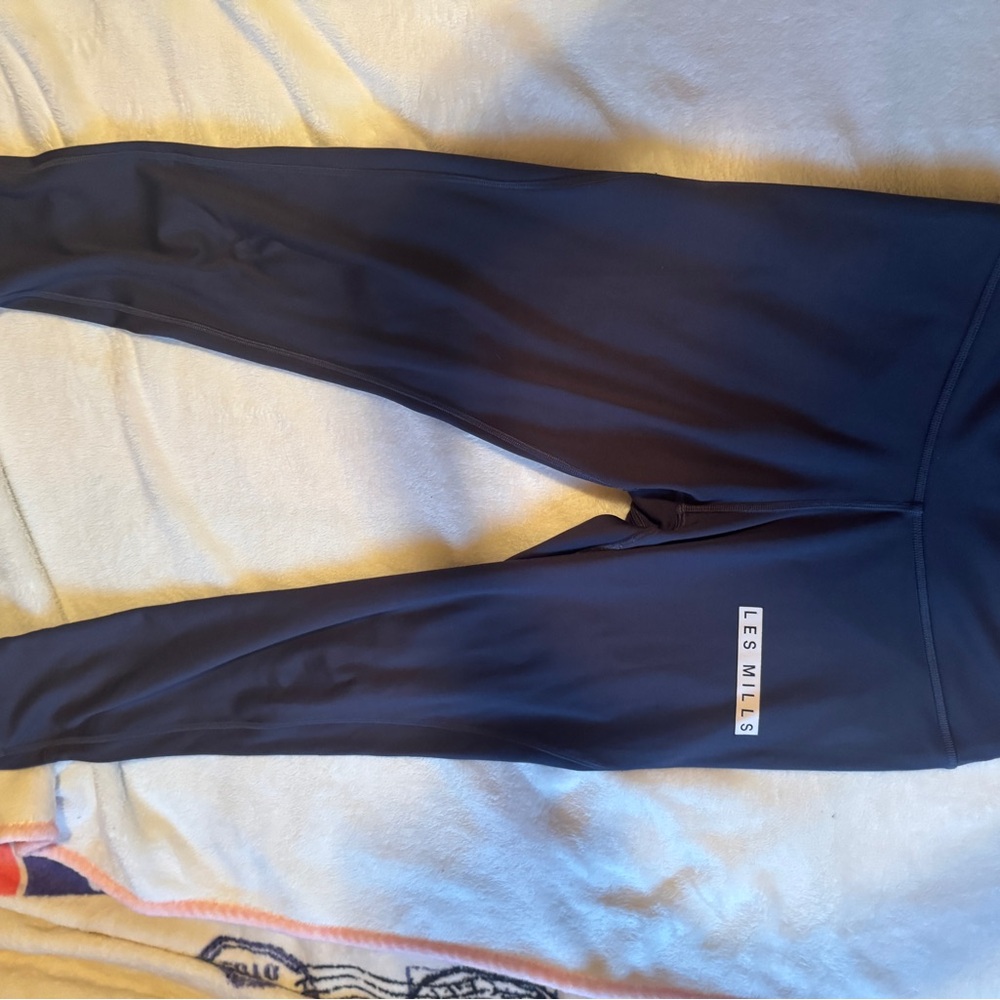 Reebok Les Mills Navy Leggings - Picture 6 of 9